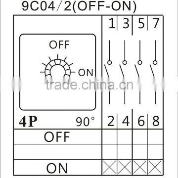 LW31B-16 OFF-ON 4P 16A Professional Manufacture Cheap Explosion-proof Isolator Switch