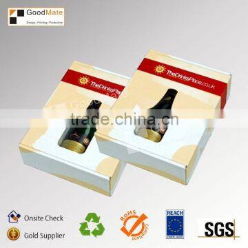 China Promotional wine bottle box