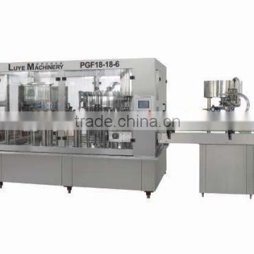 automatic juice bottle filling machine plant