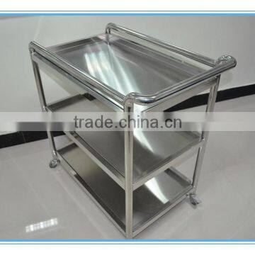 2014 new design laboratory stainless steel trolley and bench certified by CE,ISO9001