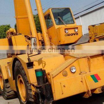 used original GROVE 50 ton terrain crane