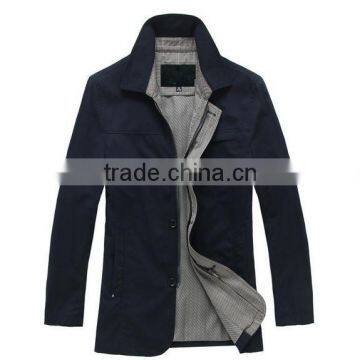 2015 simple style business casual men's wind jacket