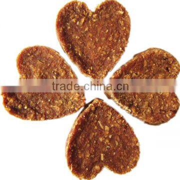Heart shape-healthy dog snacks