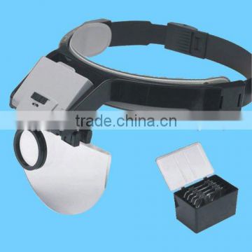 20X LED Head 15X Magnifier/magnifier Lamp/illuminated Magnifier Medical