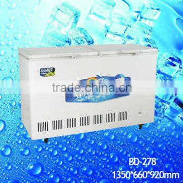 278L Deep horizontal Fraser Single Top Foaming Door Freezer