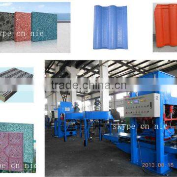 Automatic roof tile & floor tile production line