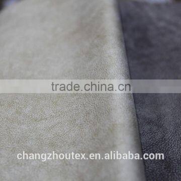 microfiber suede with bronzing