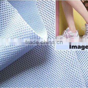 polyester knitted mesh fabric for shoes/lining