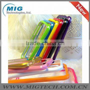 Fashion piano paint bicolor splice bumper for iphone 4, phone cases