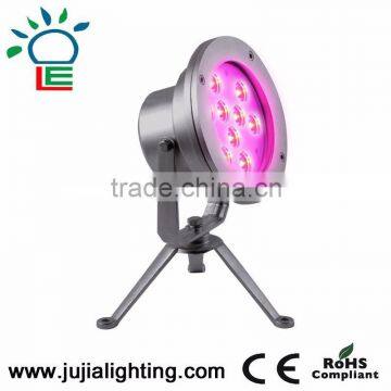 Outdoor RGB 9w 12w 15w 18w Led Fountain Light For Pools,IP68 Led Underwater Light