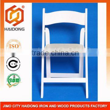 PP wood folding wedding chair