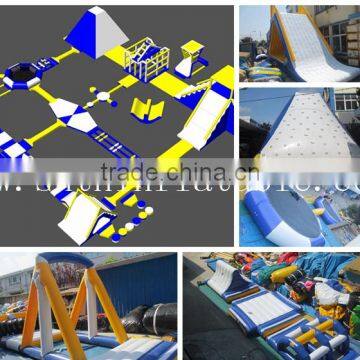 latest design Giant Inflatable Water Park , inflatable floating big water Park