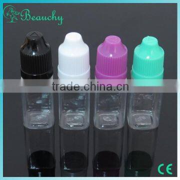 2015 new product 10ml square bottle, 10ml pet square bottle,10ml clear square bottle