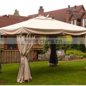 4*4m patio gazebo with square steel tube corner post