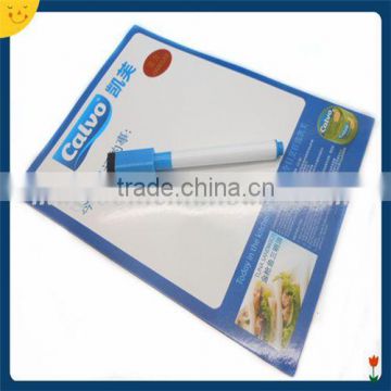 Custom design advertising Magnetic Writing Board with mark pen