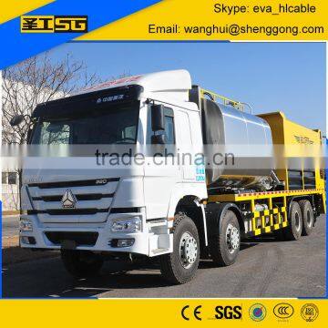 Highway Maintenance Machine Chip Sealer 8M3 Asphalt Tank 14M3 Gravel Tank