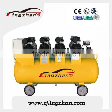 4 motor oil free type air compressor 220V