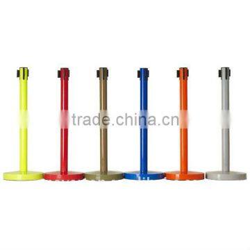 Plastic Stanchion,Crowd Control belt barrier