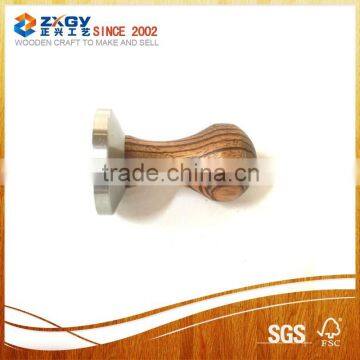 high quality PU painted small wooden handles colored wood knobs