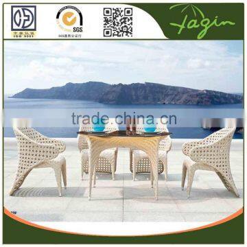 Cheap garden party rattan table and chairs