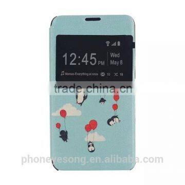 PU Sublimation Print Custom Cell Phone Case for SONY E4 Edge photo-2