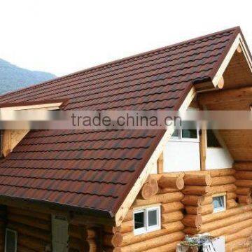 Thermal insulation stone coated aluminium roof tile for Nigeria,Kenya,Zambia, Rwanda