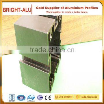 T slot aluminum extrusion slotted base for product line