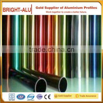 Different varieties color anodized extruded aluminum pipe aluminium 6061 t6 tube