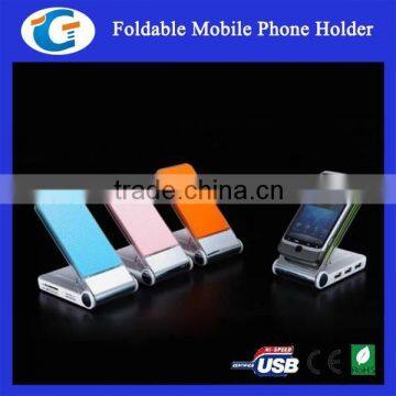 Foldable Mobile Phone Charging Holder With Led Light