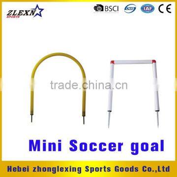 mini PVC portable folding soccer goal