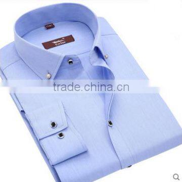 New designer clothes formal slim fit long sleeve twill custom mens dress shirts