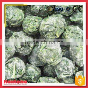 Frozen Iqf Fresh Chopped Spinach Ball With Halal