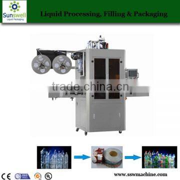 Pvc sleeve labelling machine