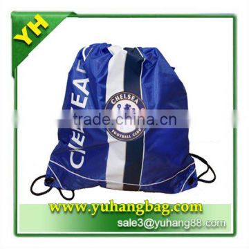 Fashion polyester drawstring backpack