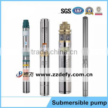 High efficiency submersible propeller pump