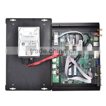 Partaker I3 Fanless Industrial Mini Pc 2 COM Black Color With Intel i3 4005u 4010u 5005u i5 4200u 4230u Core i3 i5 Mini pc photo-6