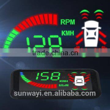 Digital Multi-function Car Speed Head Up Display HUD Car Reversing Aid