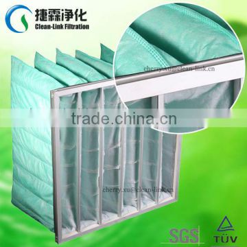 F6 Synthetic Fiber Pocket Filter for bags manufacturer