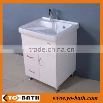 laundry tub with cabinet