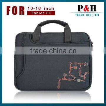 New Design Trendy Ladies Neoprene Zipper Fancy Laptop Bags photo-4