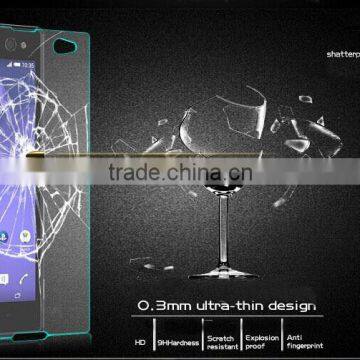 NEW 0.3mm 2.5D Tempered glass film screen protector for Sony Xperia T3