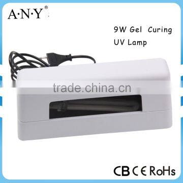 Professional Salon Equipment Nail Art 9W Cheap UV Lamp for Nail Curing