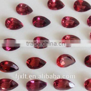 4*6mm drop pear cut price of a garnet stone