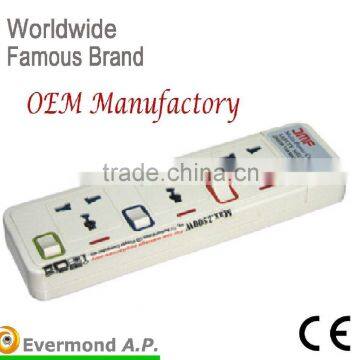 3-6 Ways Hot ptoduct 20A 110V-240V Multi Socket Outlet