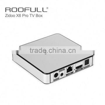 Aluminium Rockchip RK3368 Octa Core Android 5.1 2GB DDR3 16GB eMMC Zidoo X6 Pro