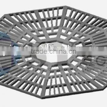 Grey Iron Tree Grilles