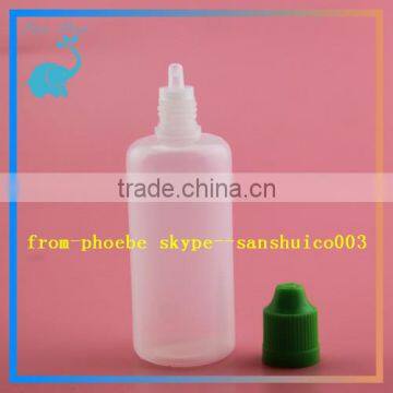 Pet Plastic Bottle 50ml for e Liquid Bottle 10ml 15ml With White Child Proof and Tamper Proof Cap photo-3