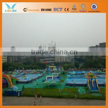 square commercial pvc swimming pools