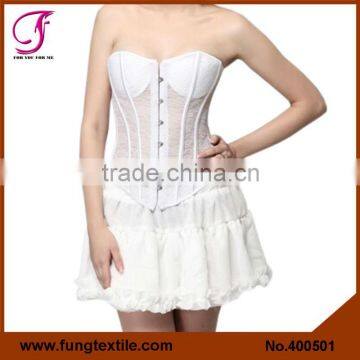 400501Factory Directly Woman Sexy Lace Black Bustier Corset photo-2