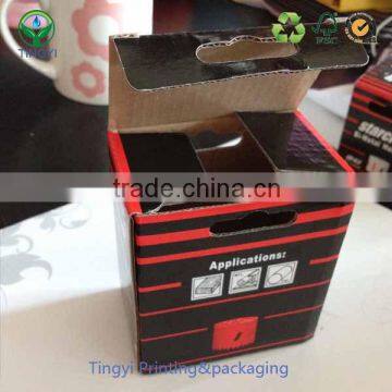 custom printing wax corrugated packaging boxes